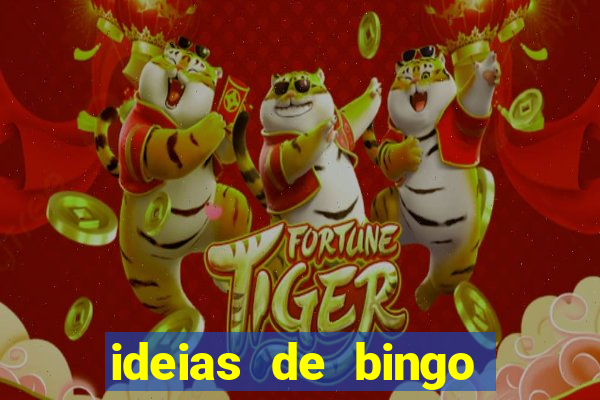 ideias de bingo para o natal